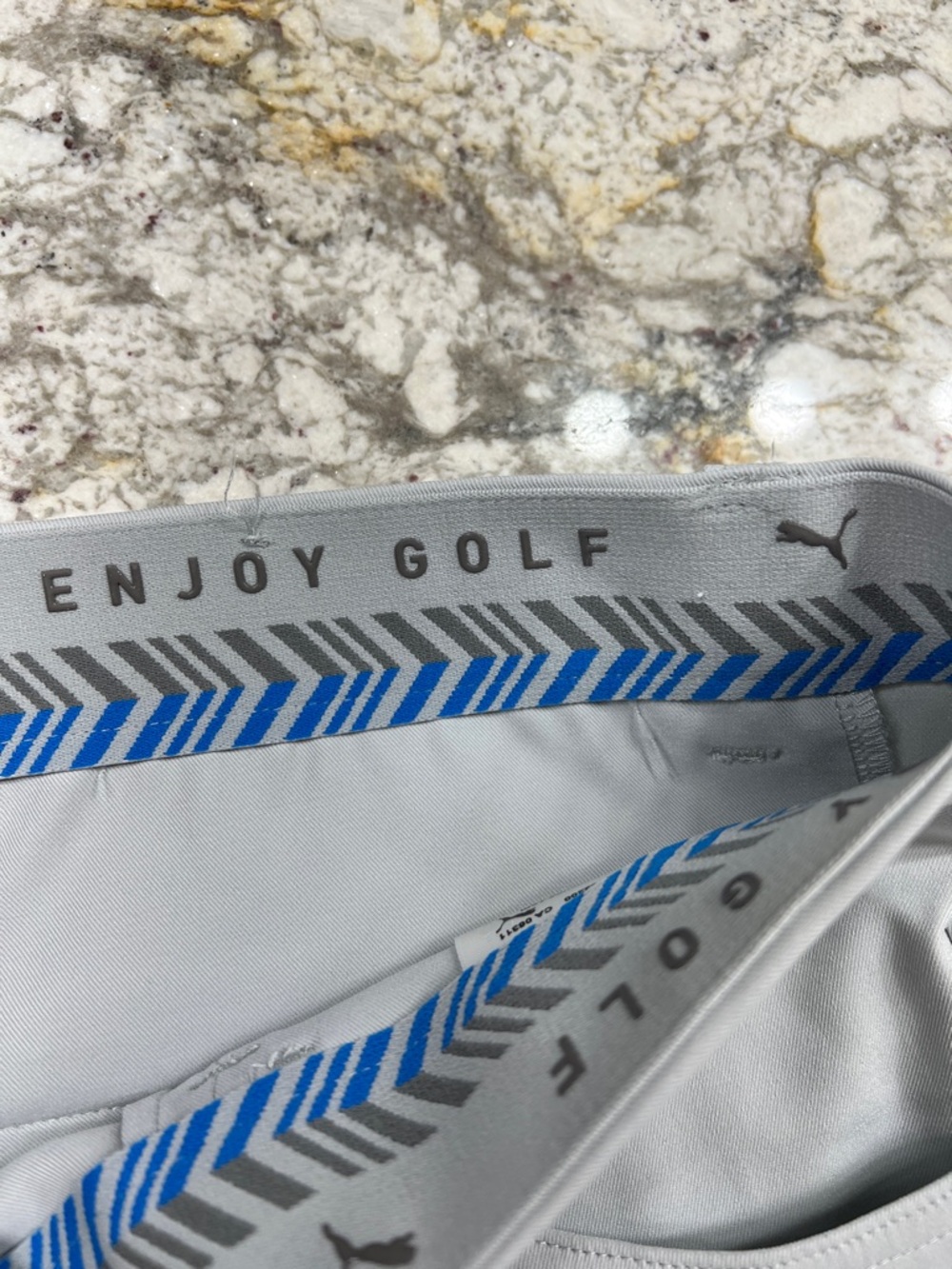 Puma Light Gray Performance Pants - Picture 6 of 17